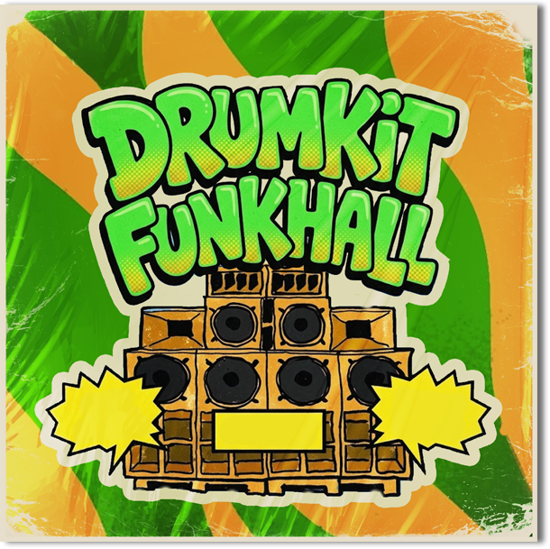 Capa Drumkit Funkhall